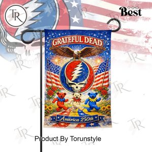 Grateful Dead x America 250th Garden Flag