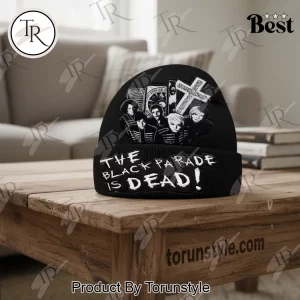 My Chemical Romance “The Black Parade Is Dead!” Embroidered Beanie Hat