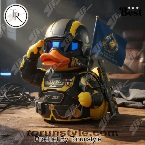 Super Earth Helldivers II Veteran Collectible Resin Duck