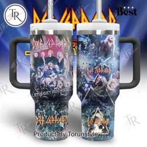 Def Leppard Let’s Get Rocked 2026 40oz Tumbler