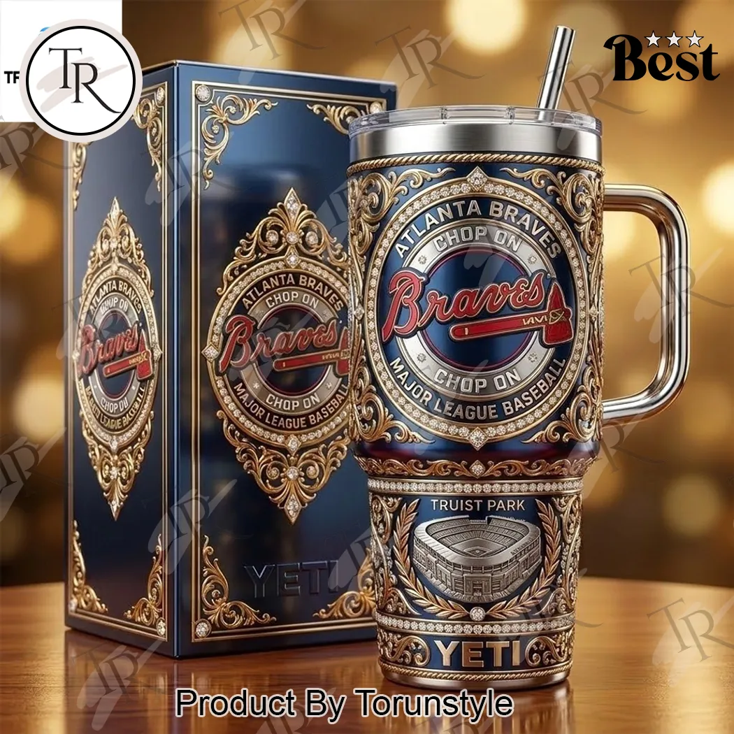 Atlanta Braves Chop On Luxury Truist Park Yeti Tumbler