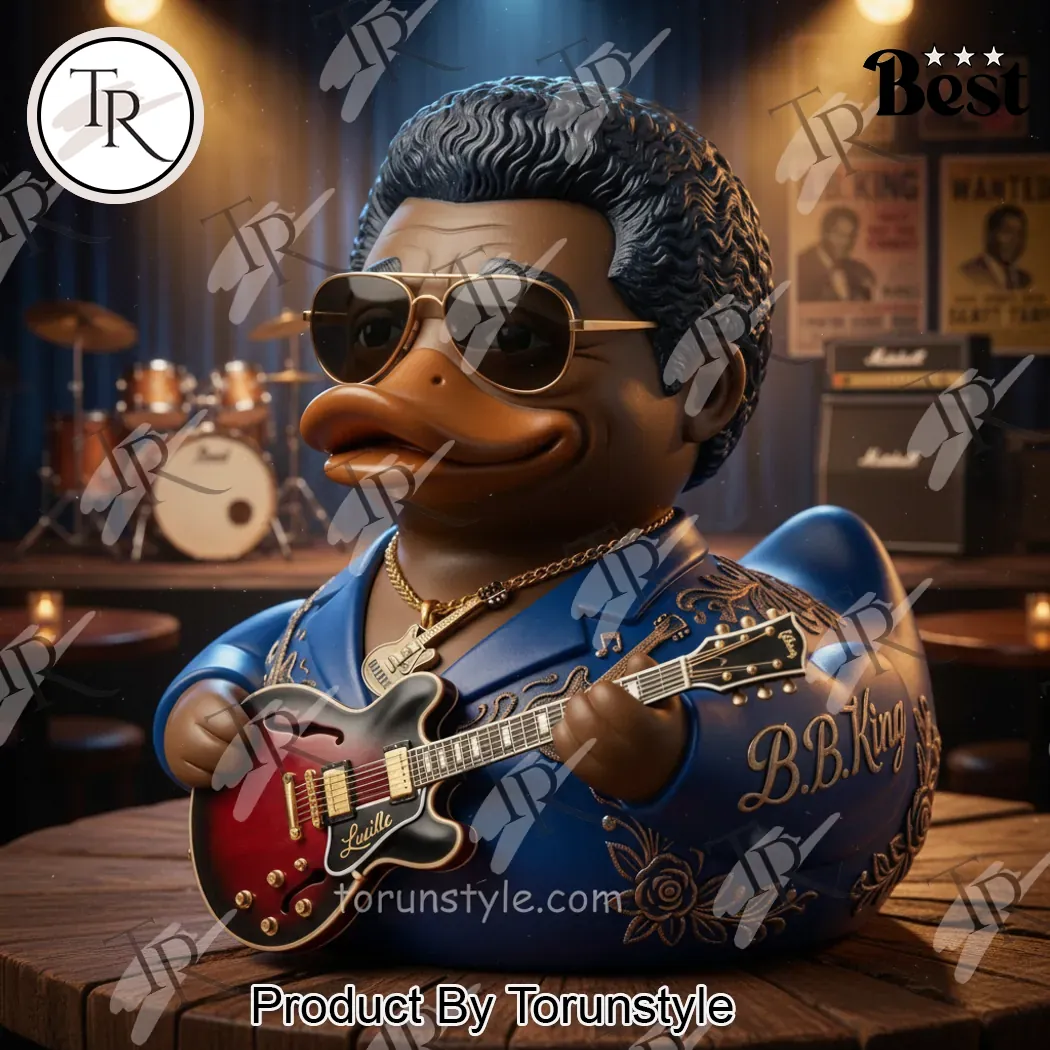 B.B. King Lucille Guitar Blues Legend Rubber Duck B.B. King Lucille Guitar Blues Legend Rubber Duck