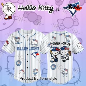 Toronto Blue Jays x Hello Kitty 2026 Classic Design Baseball Jersey