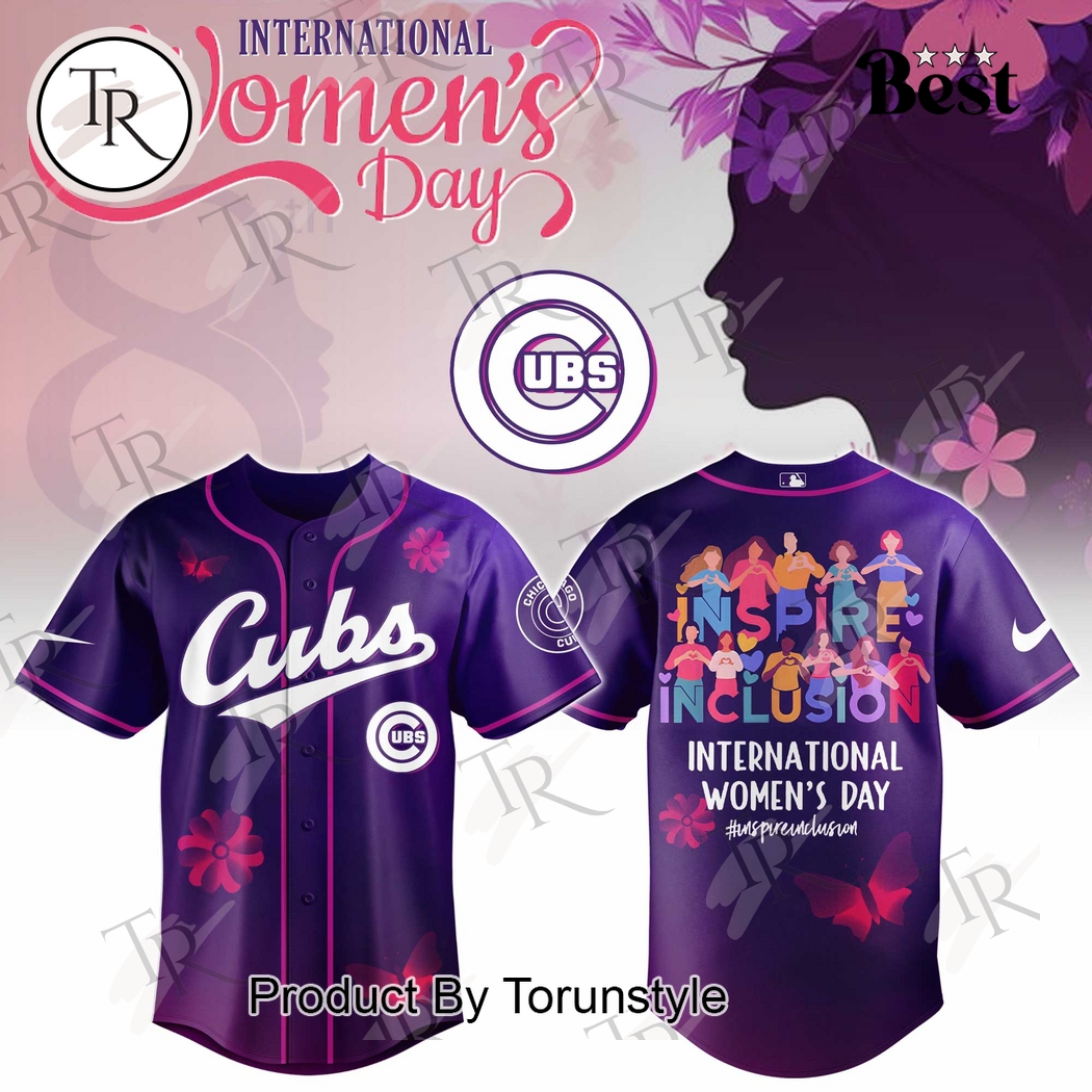 Chicago Cubs x International Women's Day 2026 Baseball Jersey Chicago Cubs x International Women's Day 2026 Baseball Jersey