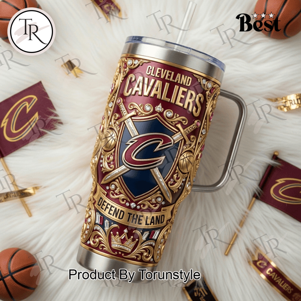 Cleveland Cavaliers Defend The Land New Edition 2026 40oz Tumbler Cleveland Cavaliers Defend The Land New Edition 2026 40oz Tumbler