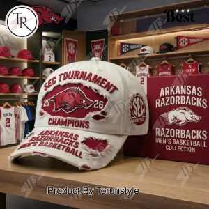 Arkansas Razorbacks SEC Tournament Champions 2026 Cap