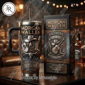 Morgan Wallen Country Outlaw Soul New Edition 2026 40oz Tumbler