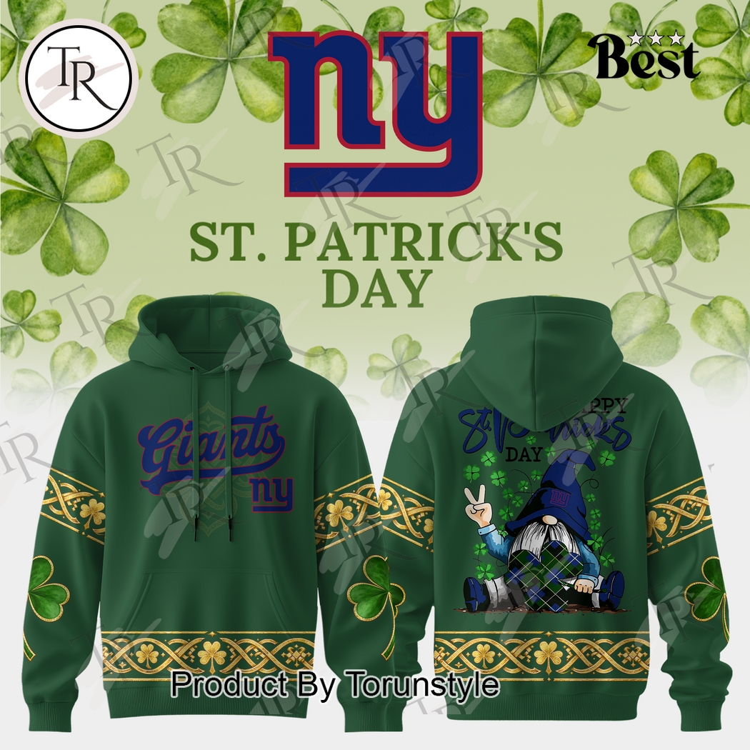 Happy St.Patrick's Day New York Giants 2026 Hoodie Happy St.Patrick's Day New York Giants 2026 Hoodie