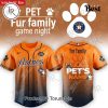 Los Angeles Dodgers x Pet Fur Family Game Night 2026 Custom Name Baseball Jersey Los Angeles Dodgers x Pet Fur Family Game Night 2026 Custom Name Baseball Jersey