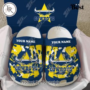 North Queensland Cowboys 2026 New Edition Custom Name Crocs
