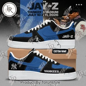 Limited Edition NY Yankees Jay-Z 2026 Concert AF1 Sneakers