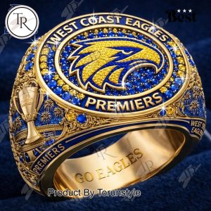Go West Coast Eagles Premiers 2026 Ring