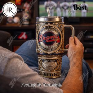 Atlanta Braves Chop On 2026 40oz Tumbler