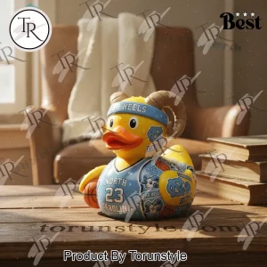 North Carolina Tar Heels Basketball Collectible Resin Duck