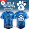 Houston Astros x Pet Fur Family Game Night 2026 Custom Name Baseball Jersey