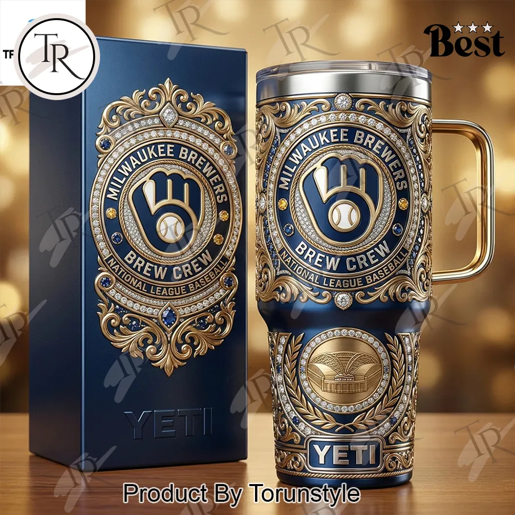 Milwaukee Brewers Brew Crew 2026 Limited Edition Luxury Yeti Tumbler Milwaukee Brewers Brew Crew 2026 Limited Edition Luxury Yeti Tumbler