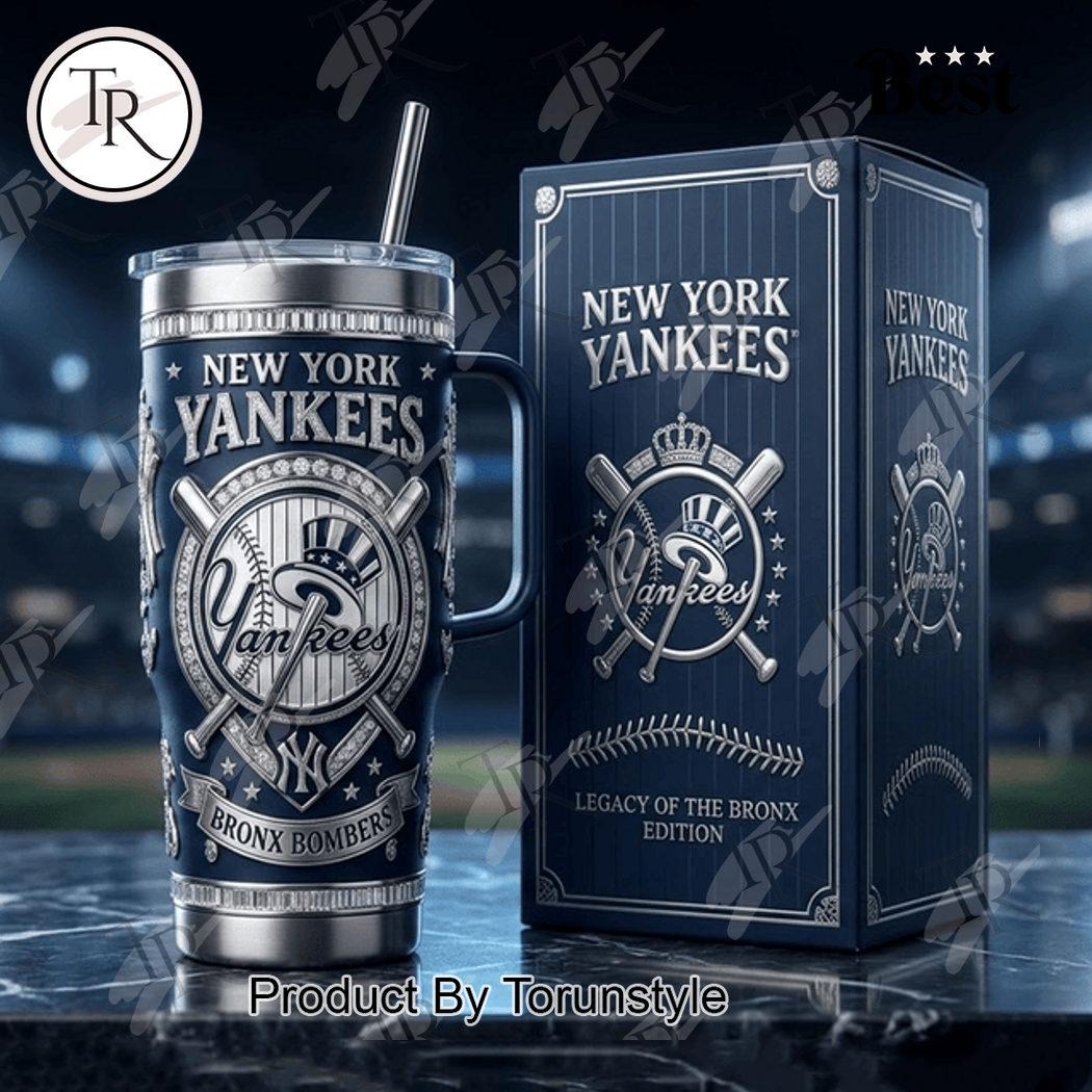 New York Yankees Bronx Bombers 2026 40oz Tumbler New York Yankees Bronx Bombers 2026 40oz Tumbler