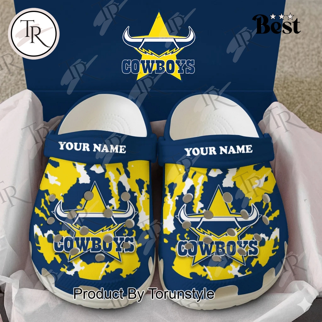 North Queensland Cowboys 2026 New Edition Custom Name Crocs North Queensland Cowboys 2026 New Edition Custom Name Crocs