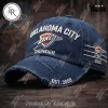 New York Knicks “New York Forever” Distressed Baseball Cap
