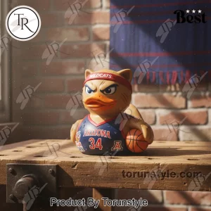 Arizona Wildcats #34 Bear Down Collectible Duck