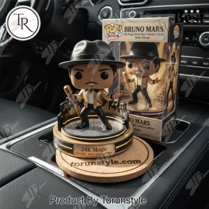 Bruno Mars 24K Magic World Tour Collector Edition Deluxe Pop Figure