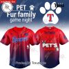 Seattle Mariners x Pet Fur Family Game Night 2026 Custom Name Baseball Jersey Seattle Mariners x Pet Fur Family Game Night 2026 Custom Name Baseball Jersey
