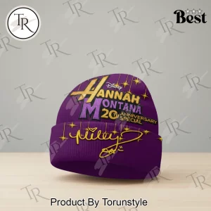Hannah Montana M 20th Anniversary Special Miley Signature Beanie Hat