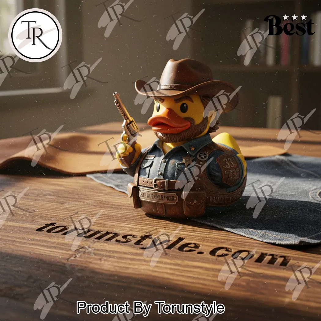 Walker Texas Ranger 33rd Anniversary 1993-2026 Commemorative Rubber Duck Walker Texas Ranger 33rd Anniversary 1993-2026 Commemorative Rubber Duck