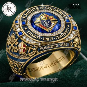 Knights Of Columbus Charity-Unity-Fraternity 2026 Ring