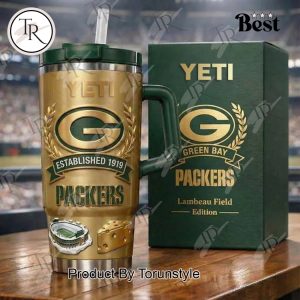 Green Bay Packers Established 1919 40oz Tumbler
