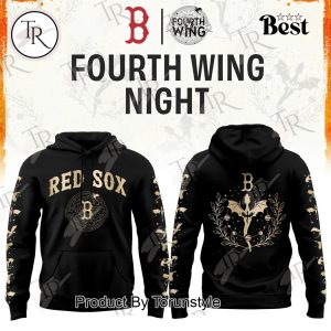 Boston Red Sox Fourth Wings Night 2026 Hoodie