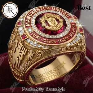 Manchester United Premium Gold Commemorative Fan Ring