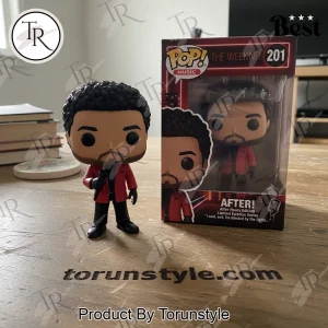 The Weeknd After Hours #201 Collectible Red Jacket Pop Figure