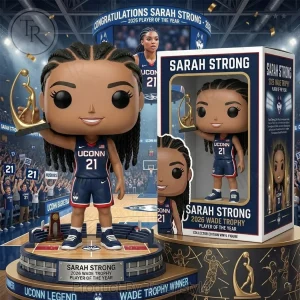 Sarah Strong 2026 Wade Trophy Player of the Year UCONN Collector Edition Vinyl Figure