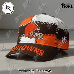 Cleveland Browns NFL Premium Patchwork Embroidered Snapback Cap