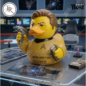 Star Trek Captain Kirk 60th Anniversary Collectible Rubber Duck