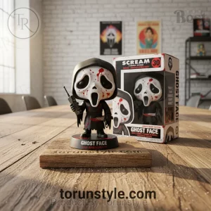 Scream Ghost Face 30th Anniversary Blood Splatter Collectible Vinyl Figure