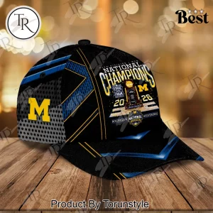 Michigan Wolverines 2026 NCAA Men’s Basketball National Champions Baseball Cap