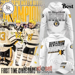 Wheeling Nailers 2025-2026 North Division Champions First Time Since 2003-2004 Limited Edition Hoodie
