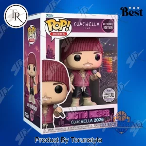 Justin Bieber Coachella 2026 Weekend 2 Limited Edition Funko Pop! Vinyl Figure