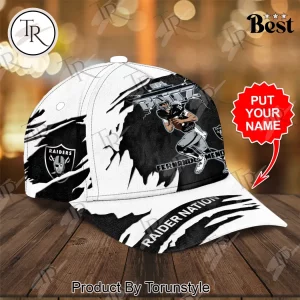 NFL Las Vegas Raiders Fernando Mendoza Personalized Fan Cap