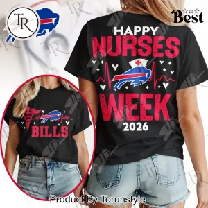 Buffalo Bills Happy Nurses Week 2026 Women’s Fan T-Shirt