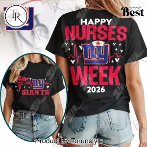 New York Giants Happy Nurses Week 2026 Women’s Fan T-Shirt