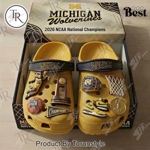 Michigan Wolverines 2026 Final Four Championship Fan Clogs