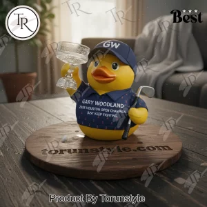 Gary Woodland 2026 Houston Open Champion Golf Resin Duck