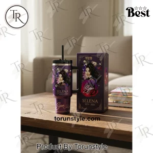 Selena 55th Anniversary 1971-2026 Purple Rose Tumbler