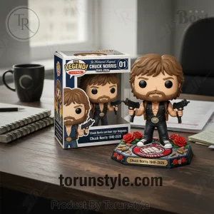 Chuck Norris The Legend 1940-2026 Premium 3D Collectible Figure