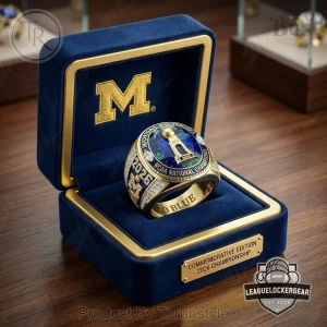 Michigan Wolverines 2026 NCAA National Champions Commemorative Ring
