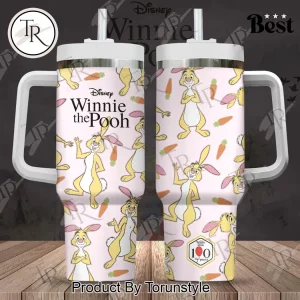Winnie the Pooh Rabbit Character 100th Anniversary Pink Stanley Tumbler
