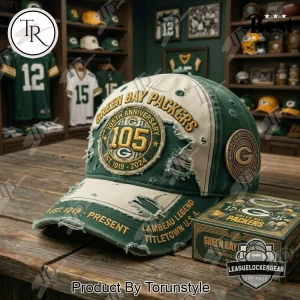 Green Bay Packers 105th Anniversary Distressed Cap